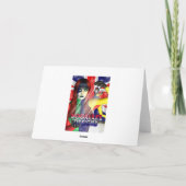 Kerstkaart met leuke stinkdier vrolijke Kerstmis Feestdagen Kaart (Achterkant)