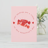 Kerstkaart met liefde (Staand voorkant)