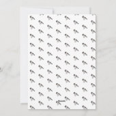 Kerstkaart met mezen (Achterkant)