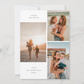 Kerstkaart met multi-fotogalerij in offset-stijl (Voorkant)