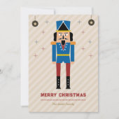 Kerstkaart met Notenkraker (Voorkant)