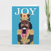 Kerstkaart met Notenkraker Feestdagen Kaart (Voorkant)