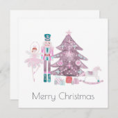 Kerstkaart met Notenkraker-personages Kaart (Voorkant / Achterkant)