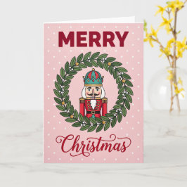 Kerstkaart met Notenkraker Soldaat Kaart