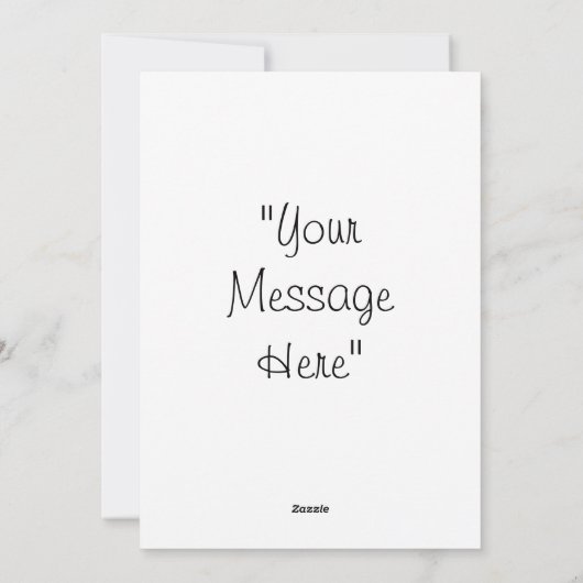 Kerstkaart met oude man Sant en meisje (Achterkant)