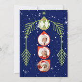 Kerstkaart met Oude-Wereld-charme (Achterkant)