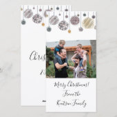 kerstkaart met persoonlijke waterverf (Voorkant / Achterkant)