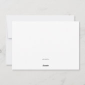 Kerstkaart Met Plat Design (Achterkant)