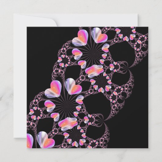 Kerstkaart met platte afbeelding (Voorkant)