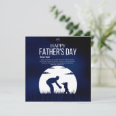 Kerstkaart met platte afbeelding (Staand voorkant)