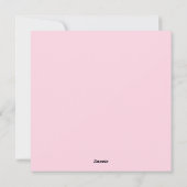 Kerstkaart met Pug-liefde (Achterkant)