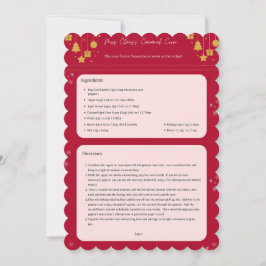 Kerstkaart (met recept)