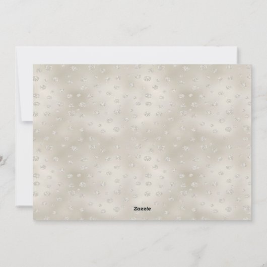 Kerstkaart met rendierslee (Achterkant)