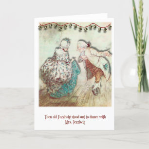 kerstkaart met schuifwiel feestdagen kaart