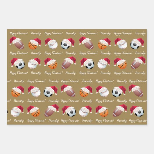 kerstkaart met speciale omlooppap voor bezoekers inpakpapier vel (Voorkant 3)