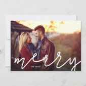 Kerstkaart met tekstoverlay (Voorkant)