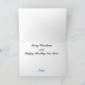 Kerstkaart met toiletpapier kerstboom kaart (Binnen)