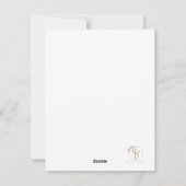 Kerstkaart met Vintage Kersttruck Plat Design (Achterkant)