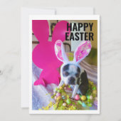 Kerstkaart met vlak ontwerp (Voorkant)