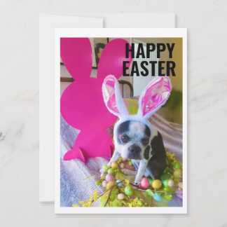 Kerstkaart met vlak ontwerp