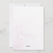 Kerstkaart met vlak ontwerp (Achterkant)