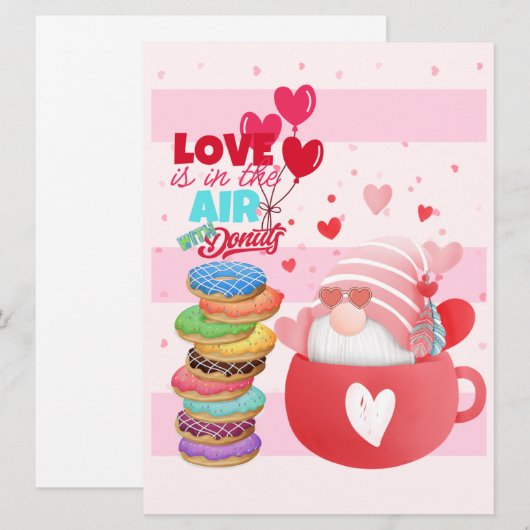 Kerstkaart met vlak ontwerp (Voorkant / Achterkant)