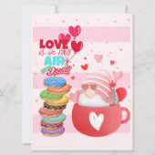 Kerstkaart met vlak ontwerp (Voorkant)