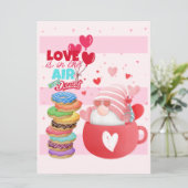 Kerstkaart met vlak ontwerp (Staand voorkant)