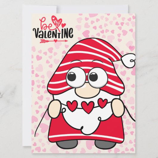 Kerstkaart met vlak ontwerp (Voorkant)