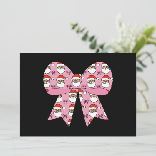 Kerstkaart met vlak ontwerp (Staand voorkant)