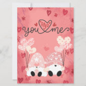 Kerstkaart met vlak ontwerp (Voorkant)