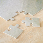 kerstKaart met voetgangersbruiloft Wilhelm Larsen Legpuzzel (Zijkant)