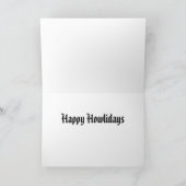 Kerstkaart met Vouw Kaart (Binnen)