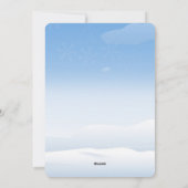 Kerstkaart met Vrede op Aarde (Achterkant)