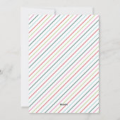 Kerstkaart met vrolijke en heldere foto (Achterkant)