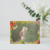 Kerstkaart met Wangzanger Feestdagenkaart (Staand voorkant)