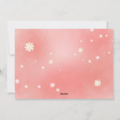 Kerstkaart met warme wensen en warme chocolade (Achterkant)