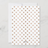 Kerstkaart met warme wensen Plat kerstkaartje (Achterkant)