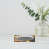 kerstkaart mini visitekaartje (Staand voorkant)