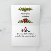 KerstKaart - München, Duitsland Feestdagen Kaart (Binnen)