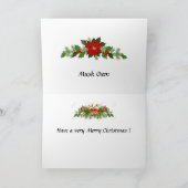 KerstKaart - Musk Oxen Feestdagen Kaart (Binnen)