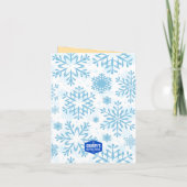 Kerstkaart Nautische Haven Kaart (Achterkant)