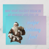 Kerstkaart nieuwjaar  (Voorkant / Achterkant)