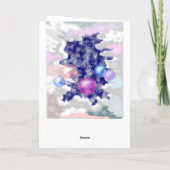 Kerstkaart Nieuwjaarsdecoratie Kaart (Achterkant)