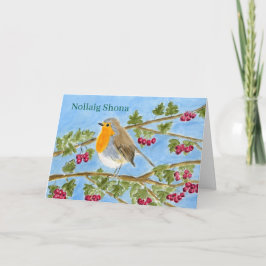 Kerstkaart Nollaig Shona Feestdagen Kaart