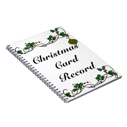 kerstkaart notitieboek (Rechterzijde)