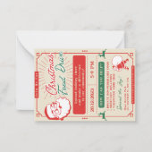 Kerstkaart Notitiekaartje (Voorkant)