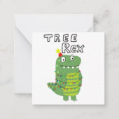 Kerstkaart Notitiekaartje (Voorkant)