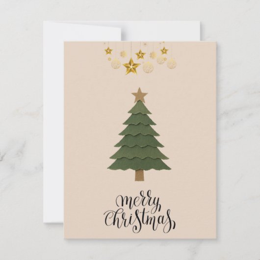 Kerstkaart Notitiekaartje (Voorkant)