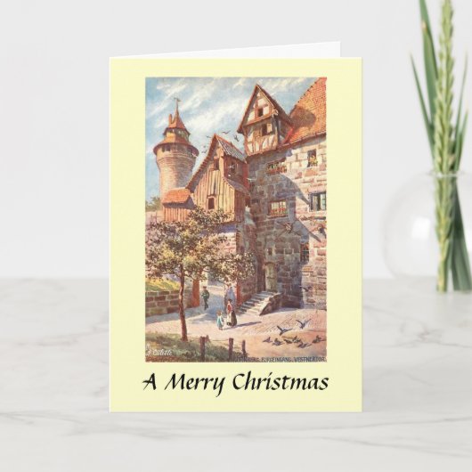 KerstKaart - Nürnberg, Duitsland Feestdagen Kaart (Voorkant)